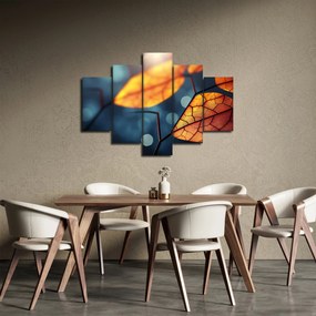 Kép - A levelek textúrája (150x105 cm)