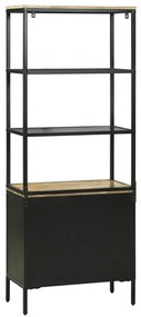 Hálószekrény 70x35x180 cm Szilárd Durva Fa Mangó