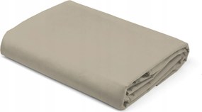 Szatén gumis lepedő 160x200 bézs homokszínű egyszínű Pure