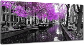 Festmények 120x60 Holland tájkép Folyó