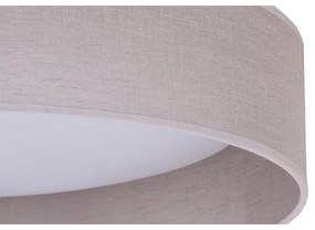 Duolla - LED Mennyezeti lámpa ROLLER LED/24W/230V átm. 45 cm világos szürke