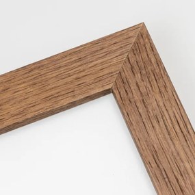 Brilagi - LED Dimmelhető lámpa SLIMFRAME WOOD LED/36W/230V 49,5x49,5 cm + távirányító