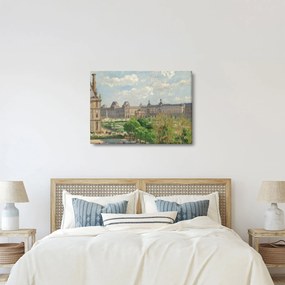 Kép - Camille Pissarro, Place du Carrousel, Paris, reprodukciók (70x50 cm)