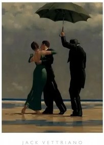 Művészeti nyomat Jack Vettriano - Dancer In Emerald