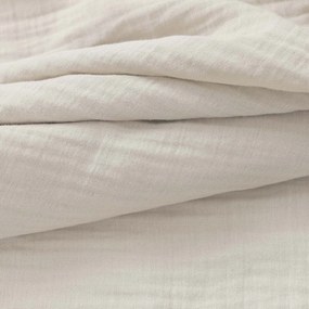 Goldea muszlin párnahuzat - természetes 40 x 40 cm