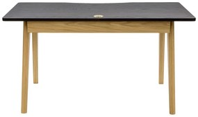 Íróasztal tölgyfa dekorral 70x140 cm Nice – Woodman