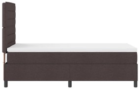 Félágymatrac Matrac Sötétbarna 90x200 cm Szövet