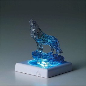 HCM Kinzel 3D Crystal puzzle Farkas, 37 db