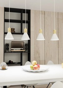 Emibig modern függeszték rosa fehér emi1389/4