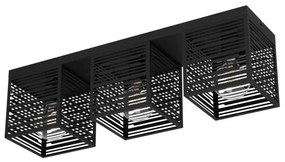 Eglo 900357 - Mennyezeti lámpa PIEDRITAS 3xE27/40W/230V