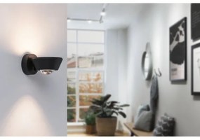 Paulmann 79769 - LED/9W IP44 Dimmelhető fali lámpa SABIK 230V