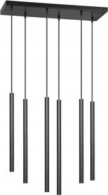 Függőlámpa fekete 6 tubus G9 6x20W Harmoni Orno