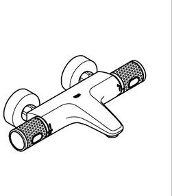 GROHE 34788000 - Termosztátos kádcsaptelep PRECISION FEEL DN 15 fényes króm