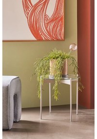 Zöld-rózsaszín üveg öntözőgömb Flora - Hübsch