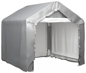 szürke galvanizált acél tárolósátor 180 x 180 cm