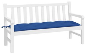 királykék oxford szövet kerti padpárna 150 x 50 x 7 cm