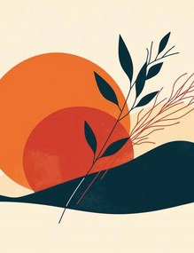 Poszter 50x65cm Alkonyat a csendben