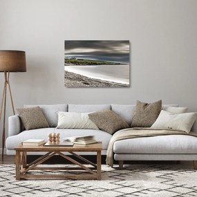 Tó a homályban képe (üvegen) (70x50 cm)