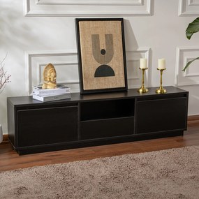 TV asztal Vanguard Wood Fekete