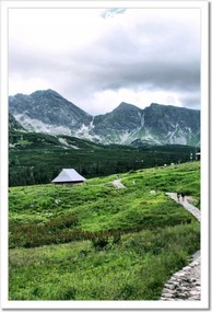 Poszterek keretben 40x60 Tátra Lánctalpas csarnok