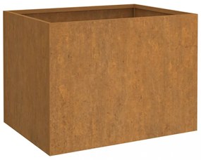 corten acél növénytartó 62x47x46 cm