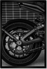 Poszterek keretben 40x60 Harley Davidson Motorkerékpár