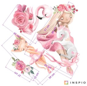 INSPIO Falmatrica - Balerina és egyszarvú