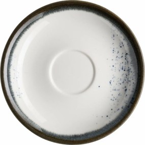 Mäser Eszpresszó csészealj Pintar Fehér kékpöttyök 13 cm, S