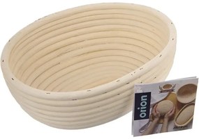 Orion ovális rattan tál, 24 x 18,5 x 9 cm, S