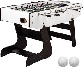 GamesPlanet® Csocsóasztal LIVERPOOL Fehér 141 x 125 cm