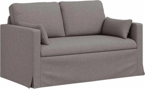vidaXL Kanapé Tópszínű 139 x 78 x 80 cm szövet