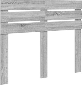 vidaXL Fejtámla Szürke Sonoma 135 cm Faanyag