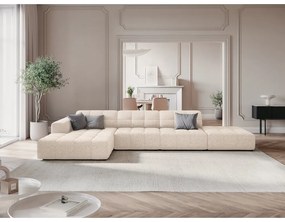 Krémszínű sarokkanapé Chicago – Cosmopolitan Design