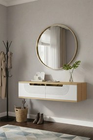 Meyra 120 - Sapphire Oak, White, Gold