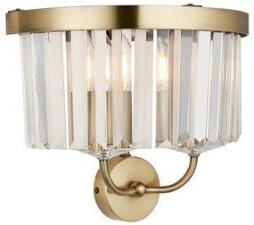 Endon 106450 - Fali lámpa CHESTERFIELD 2xE14/6W/230V réz