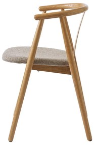 Bézs-natúr színű étkezőszék Relate – Unique Furniture