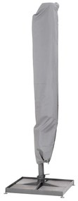 Horizon Premium slnečník 300x300 cm sivohnedý + záťaž a ochr. plachta
