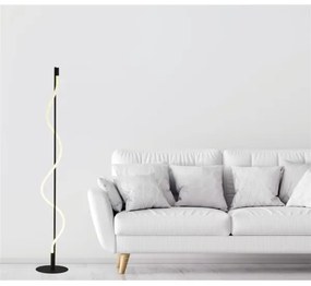 Searchlight EU57213BK - REMY LED állítható állólámpa 20W 230V fekete