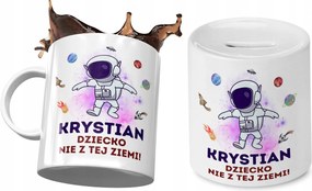 Krisztián Bögre Persely Szett Gyerekeknek Nyomtatott Fotóval