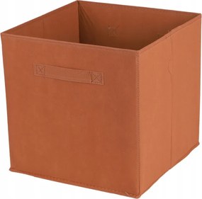 Kallax doboz, textil tárolódoboz, narancssárga 31x31x31cm