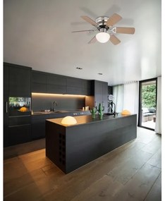 GLOBO 0307 - Mennyezeti ventilátor UGO 1xE27/60W/230V