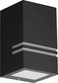 LED-es kerti fali lámpa Kültéri homlokzati lámpatest GU10 IP44 Quazar