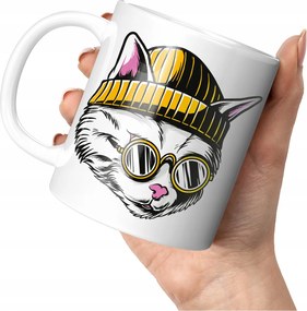 Macska Mintás Bögre Aranyos Cica Tökéletes Kávé Tea Cica