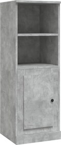 vidaXL betonszürke szerelt fa magasszekrény 36x35,5x103,5 cm