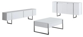 Nappali fal Luna set (fehér + ezüst) . 1102330