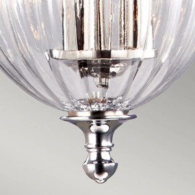 Elstead Lighting FINSBURY PARK FP-P-S-POL-NCKL Függőlámpa 3x60W/E14