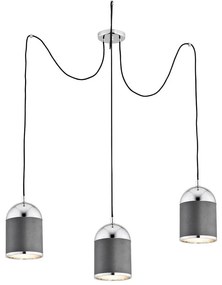 Argon 1341 - Függeszték ANDROS 3xE27/60W/230V