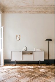 Szürkésbézs TV-állvány 180x79x50 cm Bau – noo.ma