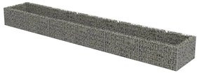 vidaXL horganyzott acél gabion magaságyás 540 x 90 x 50 cm