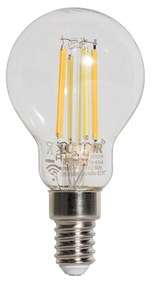 5 darabos Smart E14 LED izzó készlet P45 átlátszó 4.2W 470 lm 2700-6500K